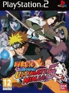 PS2-Naruto Shippuden Ultimate Ninja 5 
